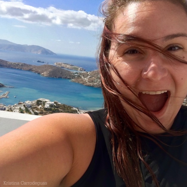 solo travel in Greece